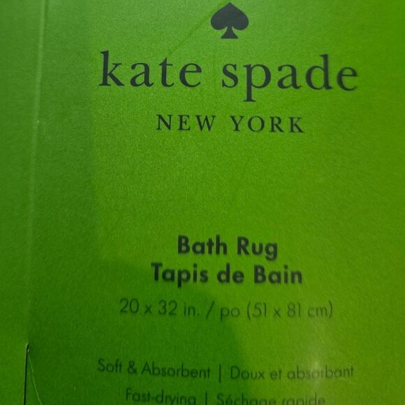 Kate Spade New York Heart Print Bath Rug - Picture 5 of 5